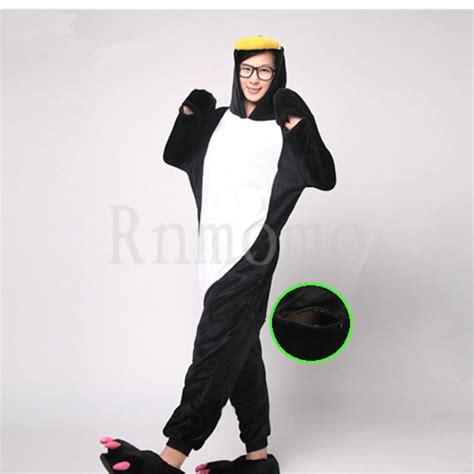 Kigurumi Penguin Pajamas Set Adult Onesie Pajamas For Women Etsy