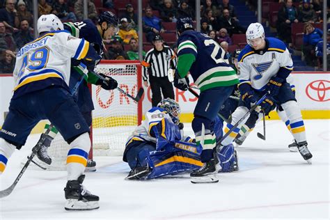 Vancouver Canucks St Louis Blues Vs Vancouver Canucks Game Preview