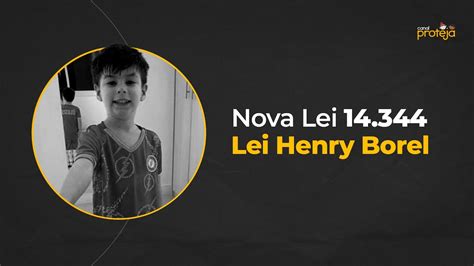 Nova Lei 14 344 Lei Henry Borel YouTube