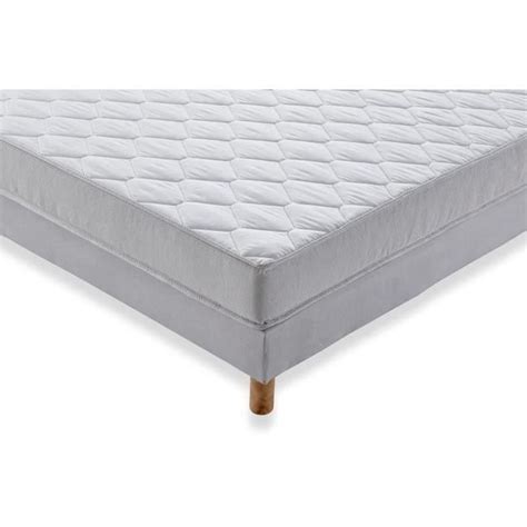 Ensemble Sommier Matelas Mousse Ferme 5 Zones 140 X 190 15 Cm