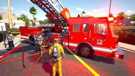 Firefighting Simulator The Squad Firefighters Rescue People Trapped