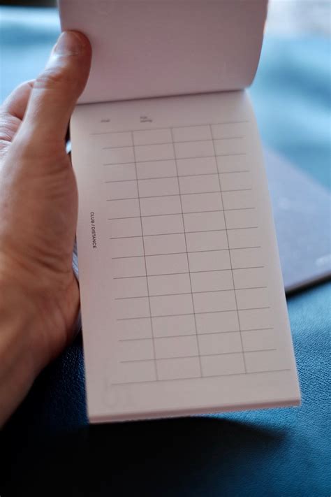 Blank Golf Yardage Books Etsy Uk