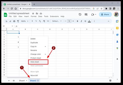 How To Hide Cells In Google Sheets Tab TV