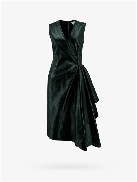 Bottega Veneta Dress Woman Green Dresses | Grailed