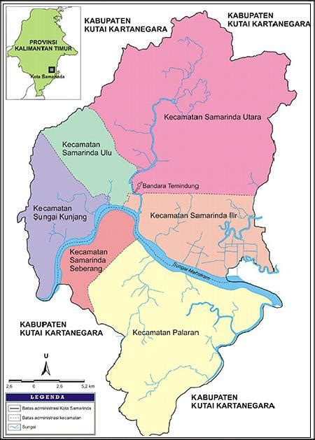 Profil Kota Samarinda Geografi Indonesia