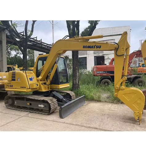 Used Komatsu Pc60 7 Excavator Used Excavators Supplier Yong Gong Shanghai
