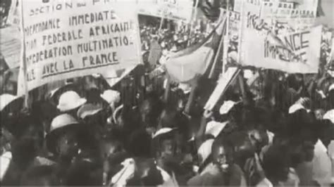 Vidéo Inédite Le 4 Avril 1960 La Création De La Fédération Du Mali Et