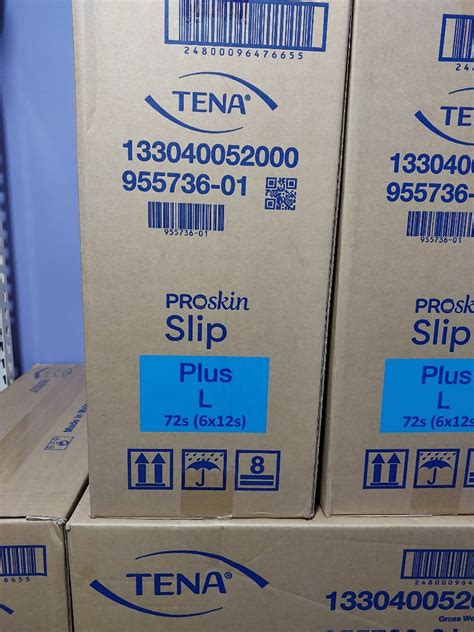 Packets In A Carton Tena Slip Size L Beauty Personal Care