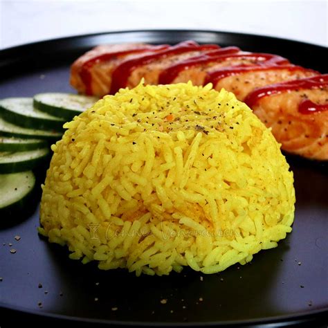 Indonesian Yellow Rice Nasi Kuning