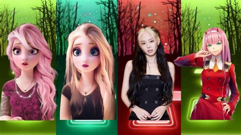 Let It Go How Far I Ll Go Blackpink 2 Phut Hon Song Disney Princess Youtube