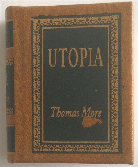 Utopia The Miniature Classics Library By Thomas More As New