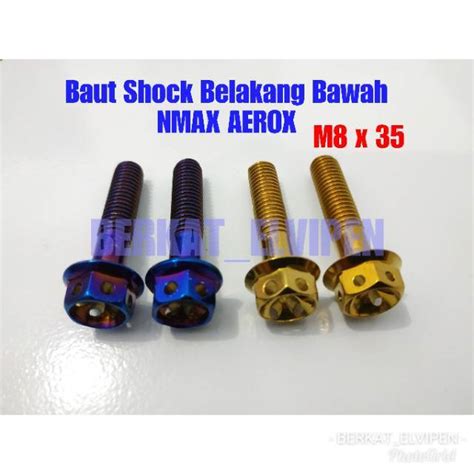 Jual Baut Probolt Shockbreaker Belakang Bawah Yamaha Nmax Aerox