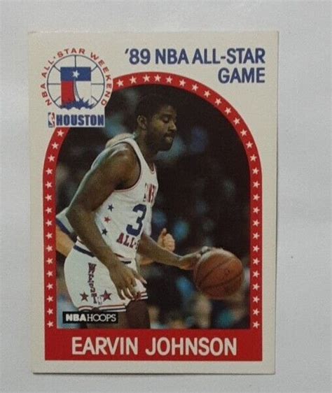 1989 90 NBA Hoops All Star Magic Johnson 166 EBay