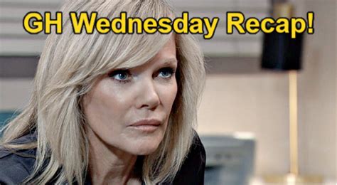 General Hospital Wednesday July 10 Recap Ava Orders Full Placebos For