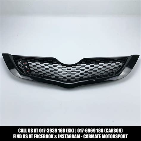 Toyota Vios Dugong NCP93 Belta Front Grille Grill Salong NCP 93 RS TRD