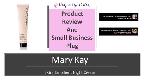 Product Review Mary Kay Extra Emollient Night Cream The Best For Dry