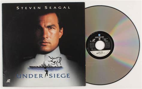 Steven Seagal Signed "Under Siege" Laser Disc (JSA COA) | Pristine Auction