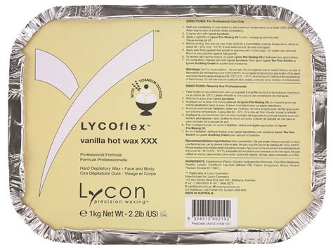 Lycon LYCOflex Vanilla Hot Wax XXX Wosk Do Depilacji Cena Opinie Recenzja KWC
