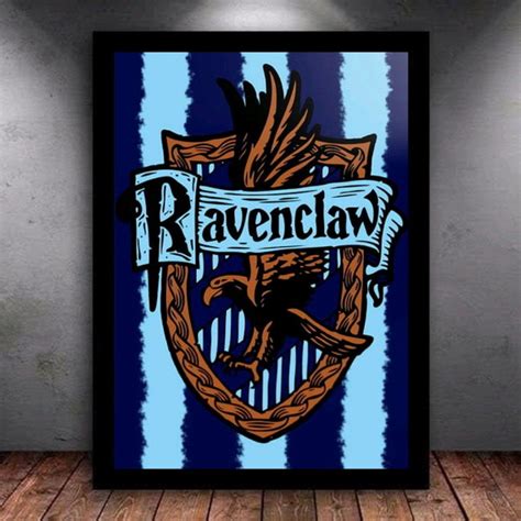 Kit 4 Quadros Decorativos Casas Hogwarts Harry Potter No Elo7 Decora