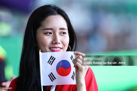 A Fan Of South Korea Ahead Of The Fifa World Cup Qatar 2022 Group H