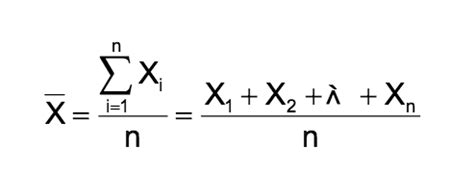 Mean formula - Statistics for LIS with Open Source R
