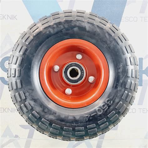 Jual RODA HEAVY DUTY 10 INCH KARET KEMBANG TROLI GEROBAK Shopee