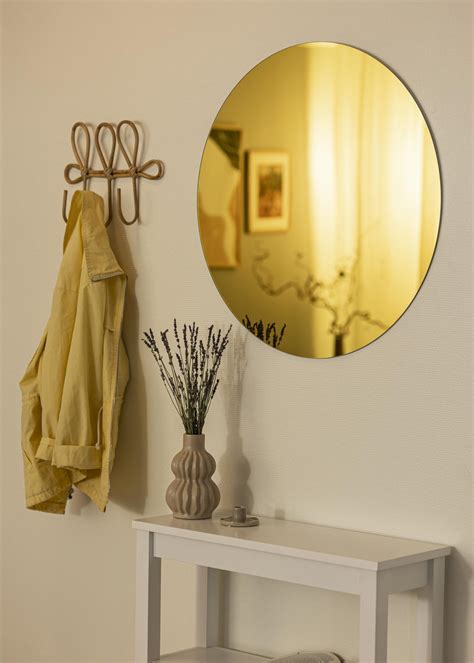 Buy Mirror Rich Yellow 70 cm Ø here BGAFRAMES EU