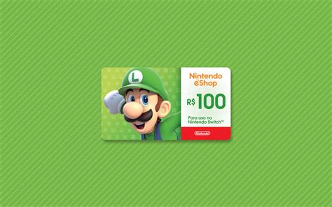 R 100 Nintendo eShop Cartão Presente Hype Games