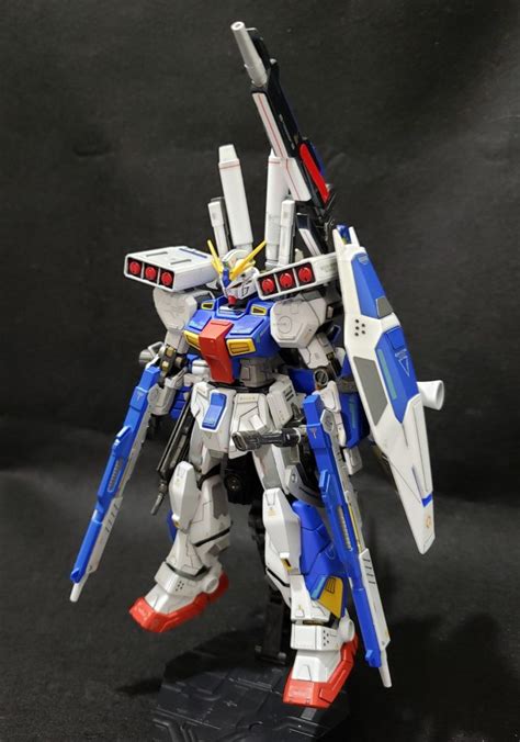 Hguc ガンダム トリスタン （オリジナルfa仕様）｜るりさんさんのガンプラ作品｜gunsta（ガンスタ）