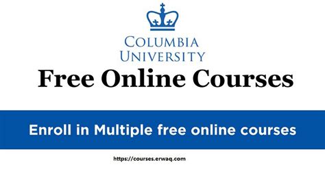 Free online courses from Columbia University – Courses