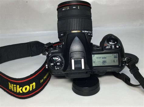 Yahooオークション Nikon D200 Ccd 1020万画素デジタル一眼レフカメラ