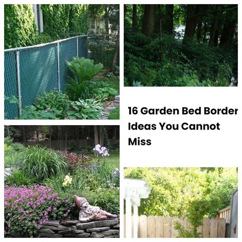 16 Garden Bed Border Ideas You Cannot Miss | SharonSable