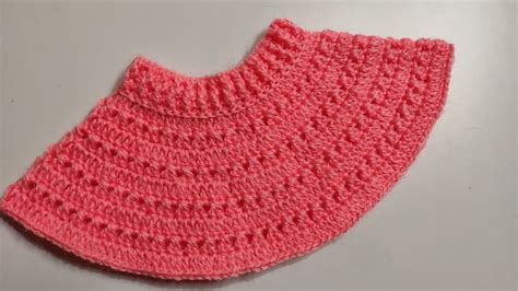 Easy To Make Crochet Round Yoke For Sweater Top Months To Adult