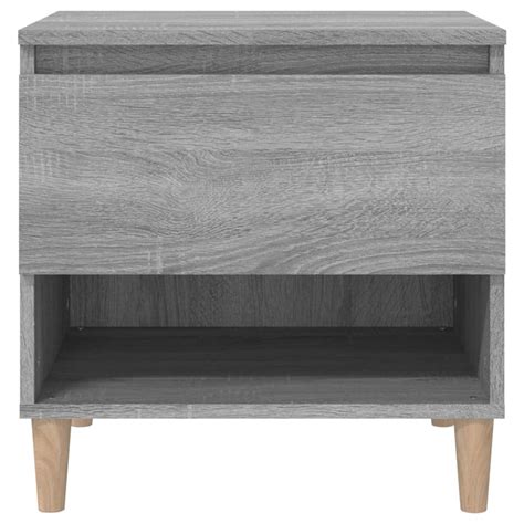 Eto Tables De Chevet Pcs Sonoma Gris X X Cm Bois Ding Nierie