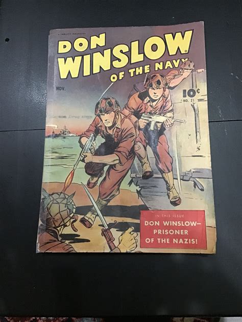 Don Winslow Of The Navy 21 1944 Rare War Era Prisoners Of War Ad