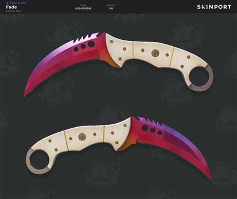 Talon Knife Fade Factory New Counter Strike Skinport