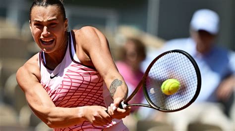 Sabalenka Skips French Open News Conference Citing Her Mental Health ...