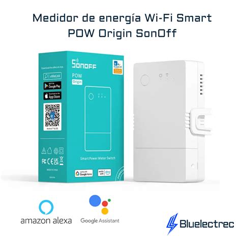 Ripley Interruptor Medidor De Energ A Inteligente Sonoff Pow Origin A