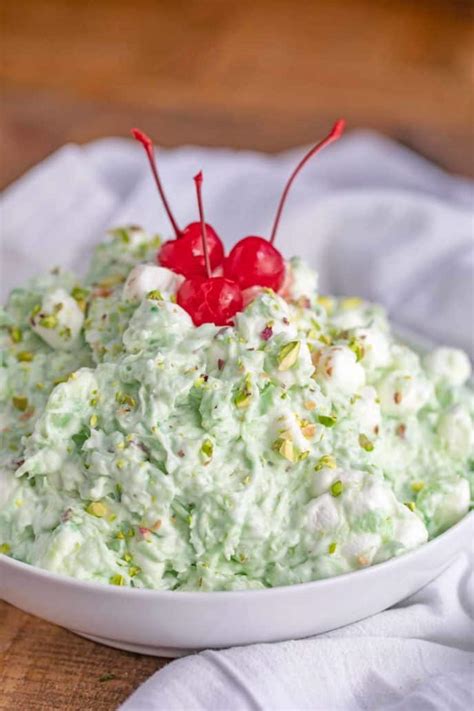 Watergate Salad Recipe Pistachio Fluff Delight VIDEO Dinner Then