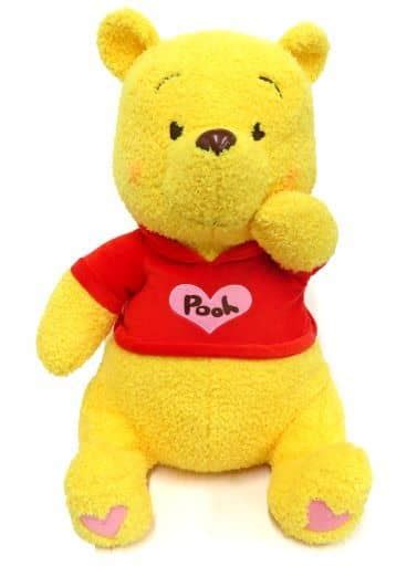 駿河屋 くまのプーさん Heartful Pooh ギガジャンボぬいぐるみ 「くまのプーさん」（ぬいぐるみ）