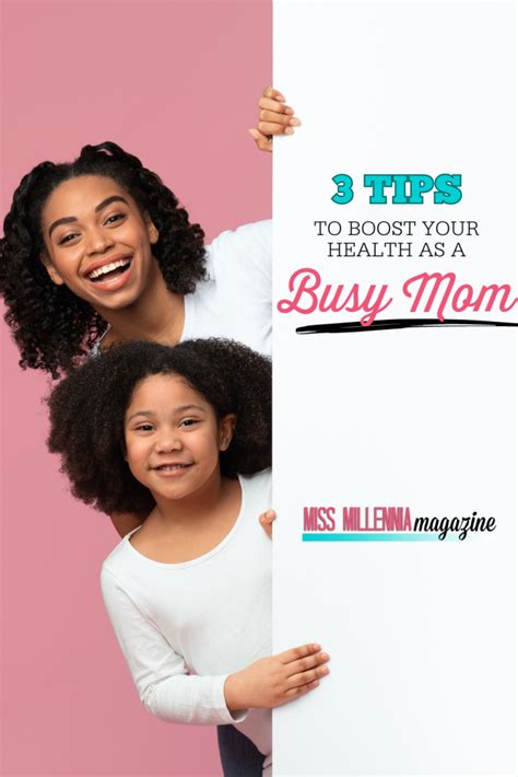 Tips To Boost Your Health As A Busy Mom