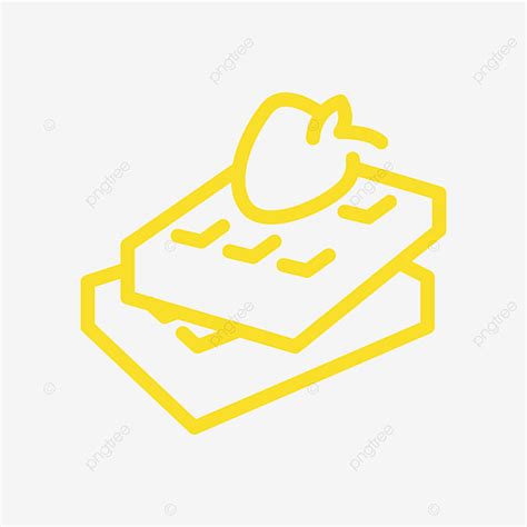 Breakfast Toast Food Vector PNG Images Cartoon Yellow Breakfast Toast