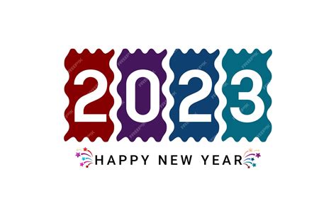 Premium Vector Happy New Year 2023 Wishes Design Happy New Year