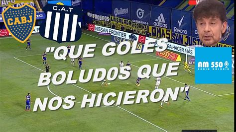 Relator Enojado Daniel Mollo Boca Talleres Copa De La Liga