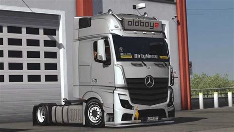 Przerobiony Mercedes Actros Mp Schumi V Ets Ets Mody Ats Mod