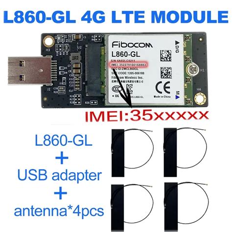 Fibocom L Gl L Gl Usb G Tech Carte Wlan Lte A Pro Cat G Pers