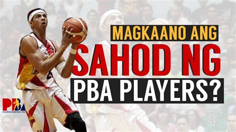 Sahod Ng Pba Players At Referee Philippine Basketball Association