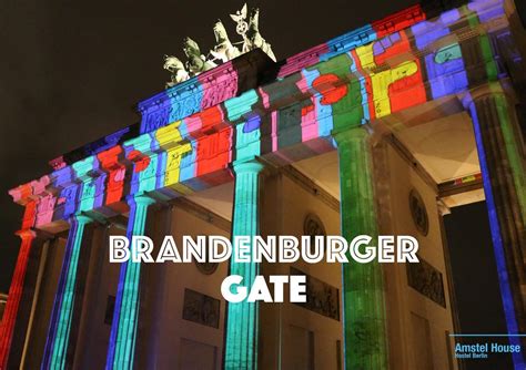 10 Facts About Brandenburger Gate Berlin Amstel Berlin Travel Blog