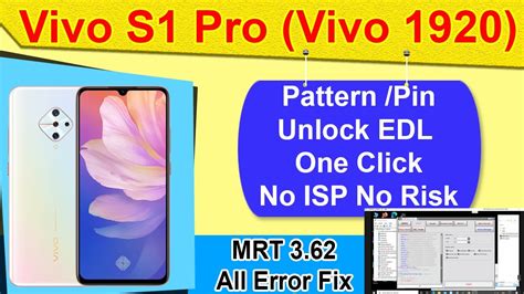 Vivo S1 Pro Pattern Unlock One Click With MRT Vivo 1920 S1 Pro MRT3 62