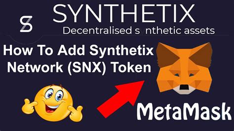 How To Add Synthetix Network Snx Token To Metamask Snx Token